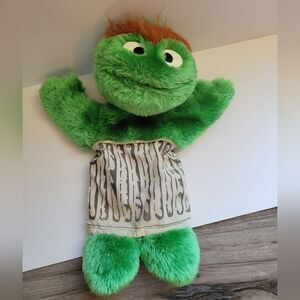Vintage Sesame street grouch puppet